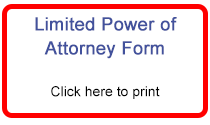 limited power of attorney form